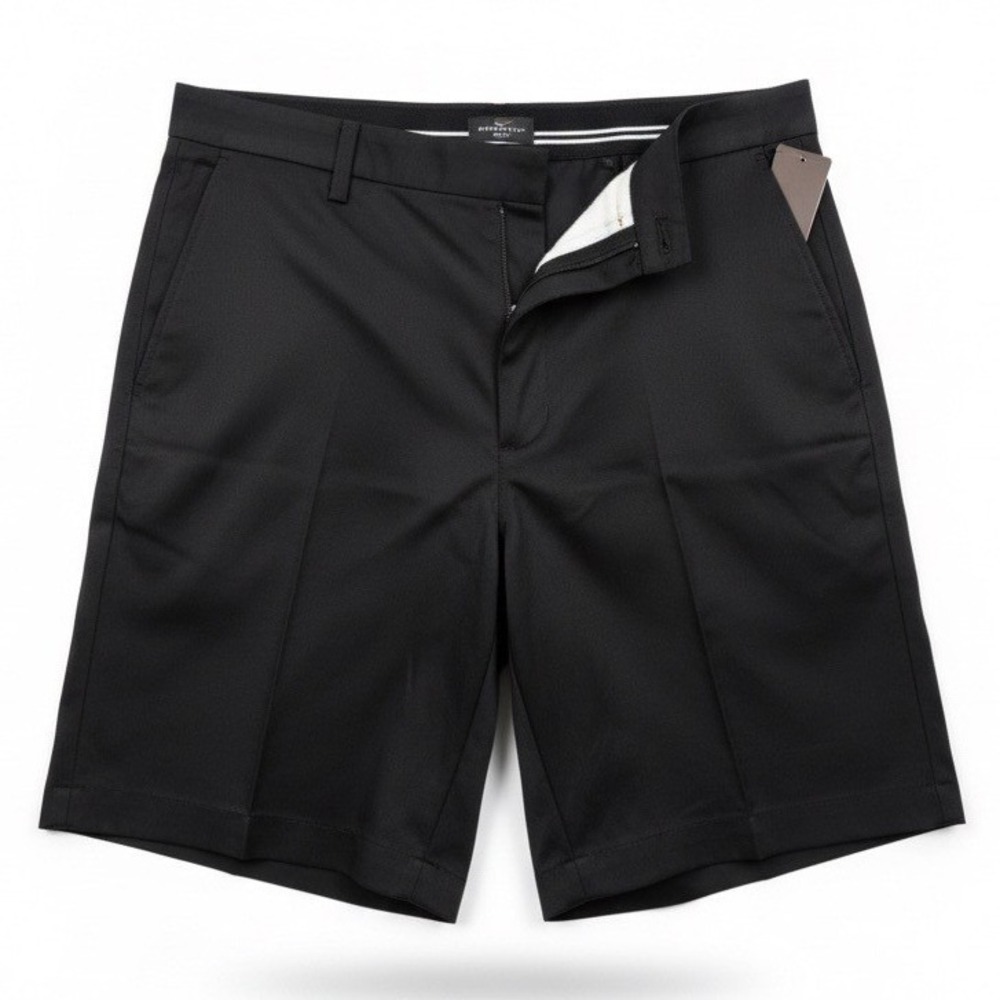 Amazon Essentials Mens Classic-Fit Stretch Golf Shorts Black, 38W, NWT